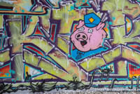 Gerhard Willhalm – Graffiti - Brudermühlbrücke