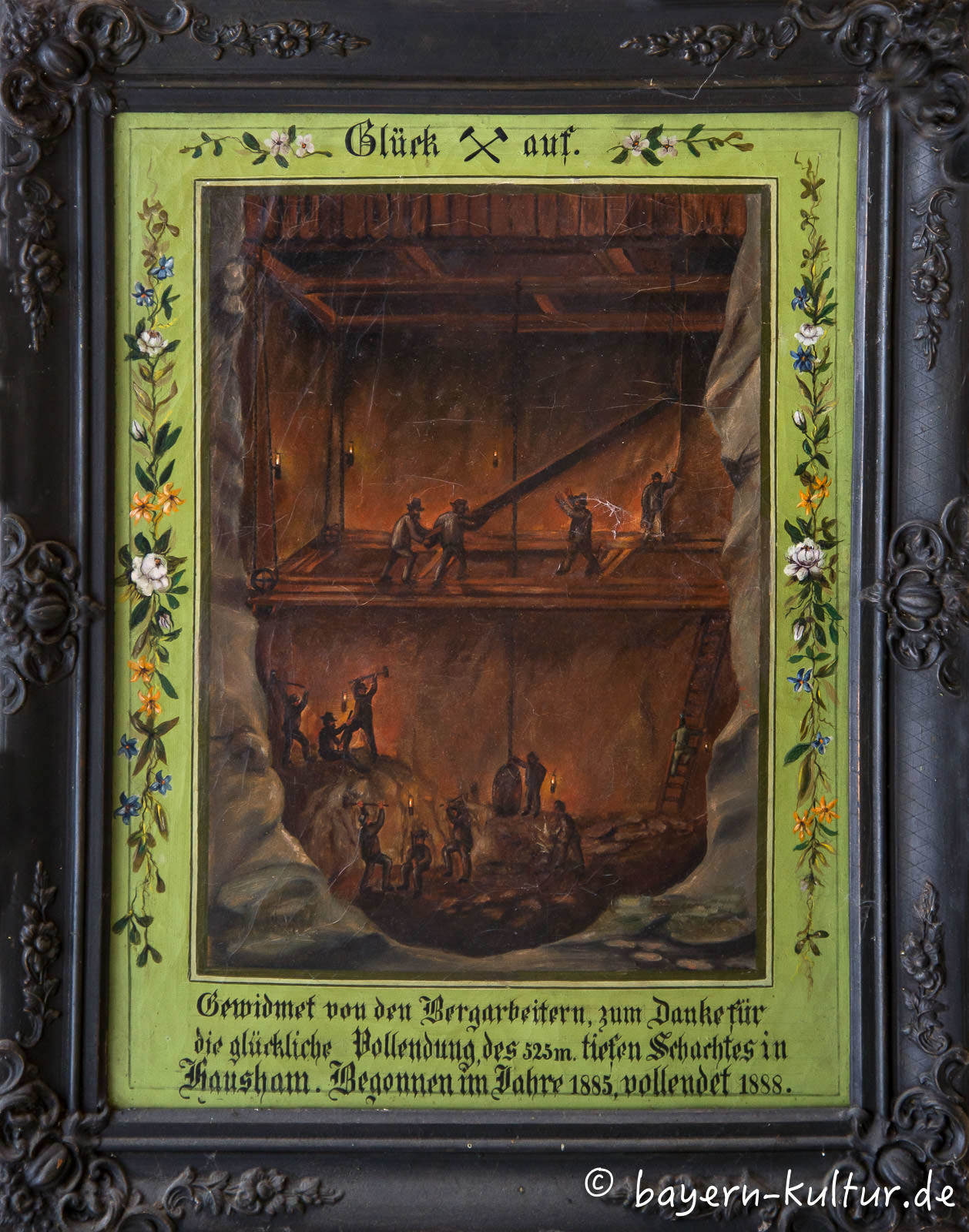 Votivtafel der Bergarbeiter in Birkenstein