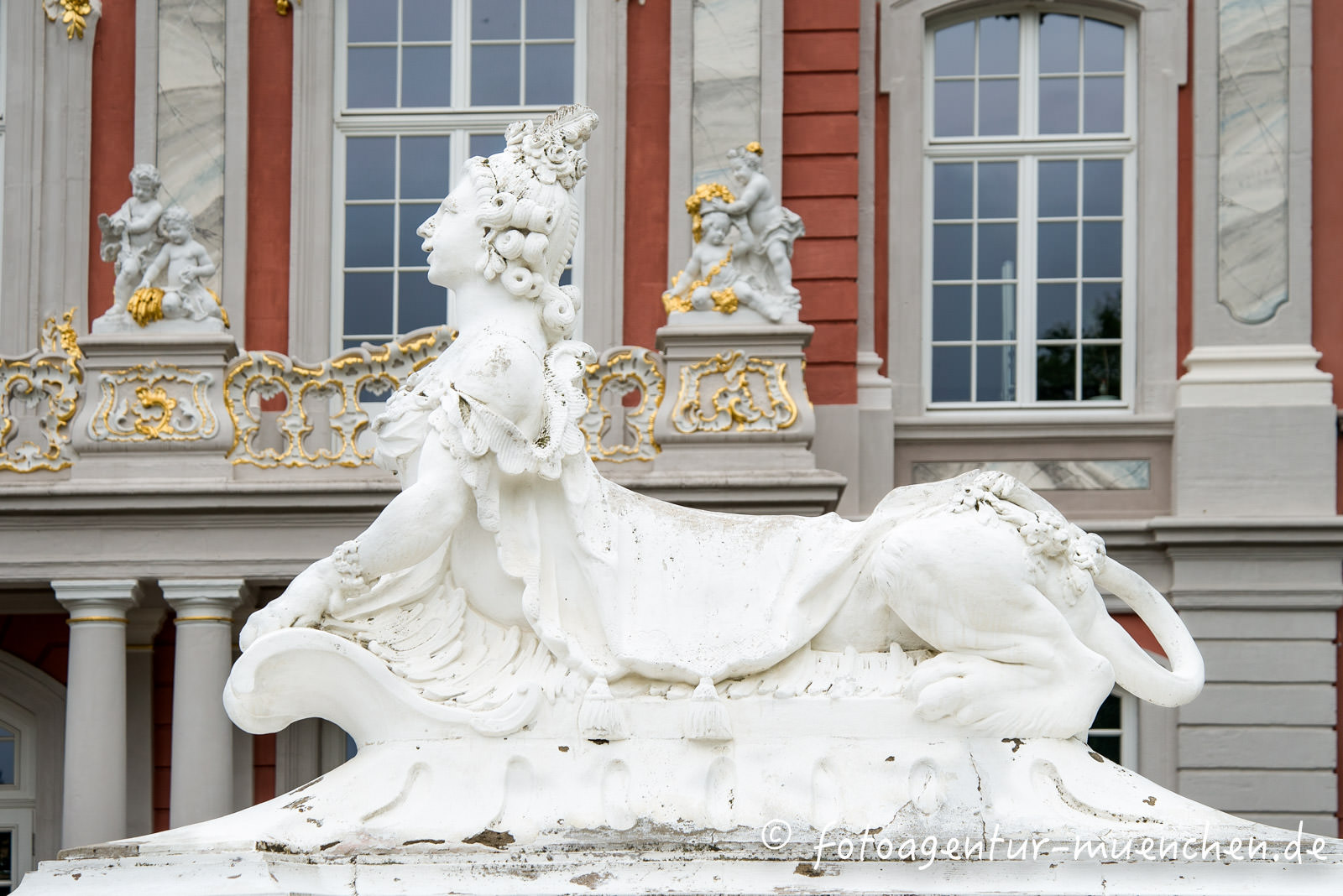 Sphinx vor dem Kurfürstlichen Palais