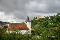 Gerhard Willhalm – Blick auf die Veste Oberhaus von der Ilzstadt