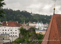 Gerhard Willhalm – Blick auf Passau von der Ilzstadt