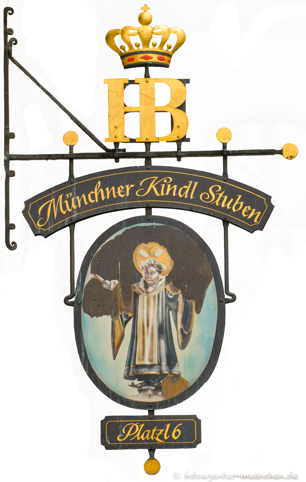 Nasenschild - Münchner Kindl Stuben