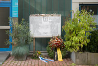 Gedenktafel - Olympia-Attentat – Foto aus München