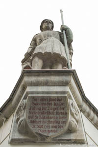 Gerhard Willhalm – Denkmal - Bäckerbruderschaftshaus
