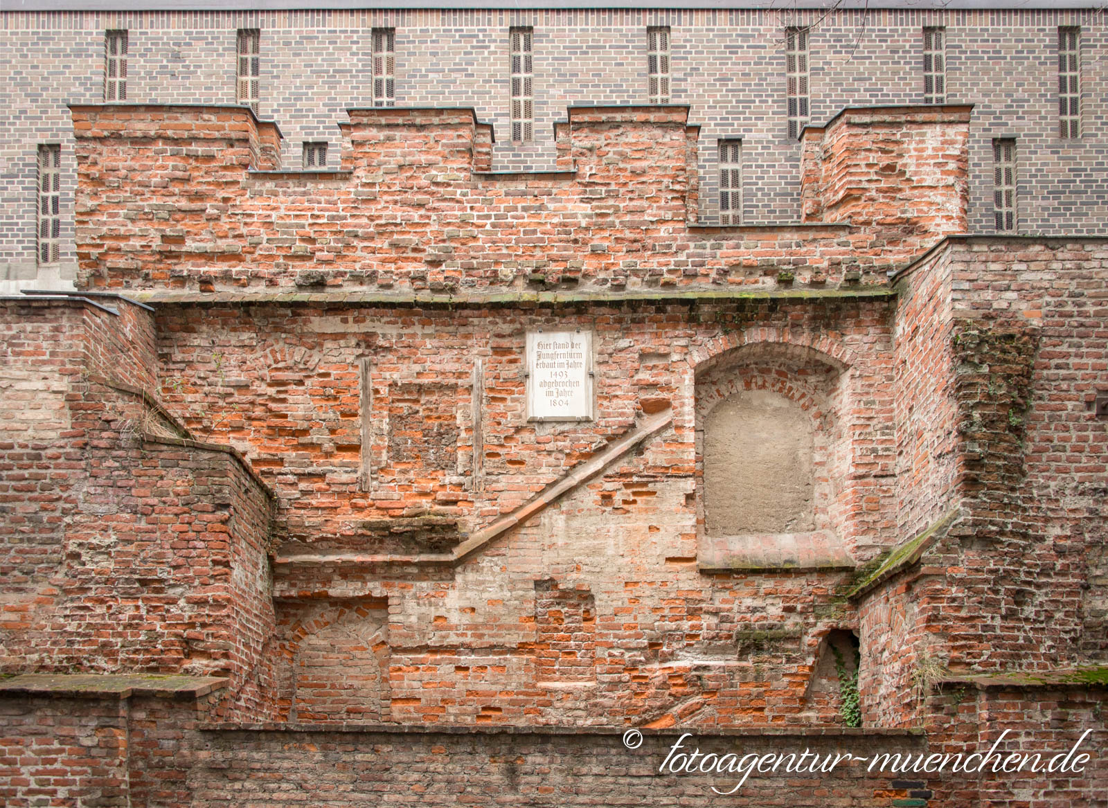 Rest der ehemaligen inneren Stadtmauer