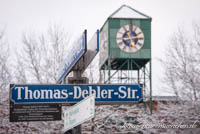 Gerhard Willhalm – Straßenschild - Thomas-Dehler-Straße