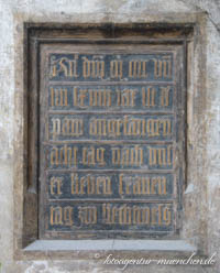  - Gedenktafel - Grundsteinlegung der Frauenkirche