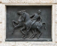 Schwanthaler Ludwig von - Bronzerelief - ehemaliges Herzog-Max-Palais