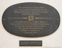  - Gedenktafel für die erste Briefmarke