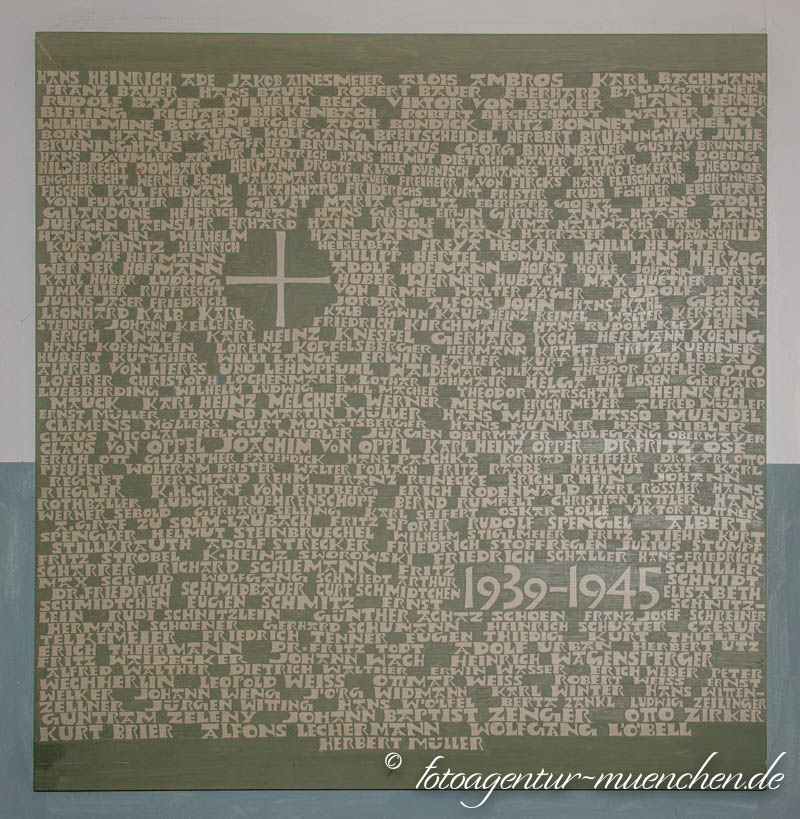 Kriegergedenktafel -Erlöserkirche