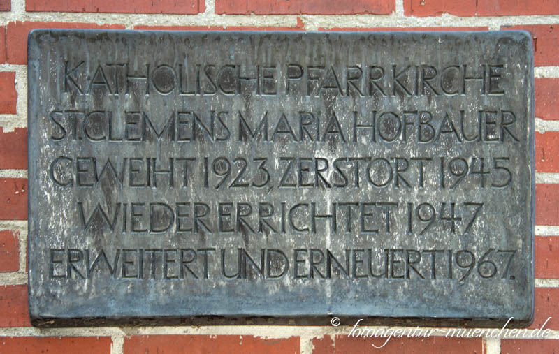 Gedenktafel - Sankt Clemens