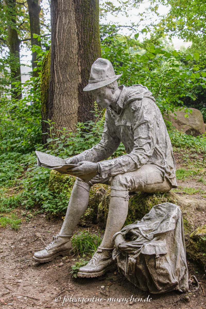 Bergwanderer – Denkmal/Kunstwerk in München