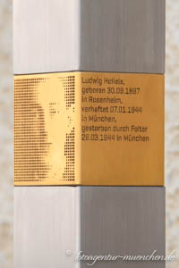 Erinnerungszeichen - Daiserstraße 45 – Foto aus München