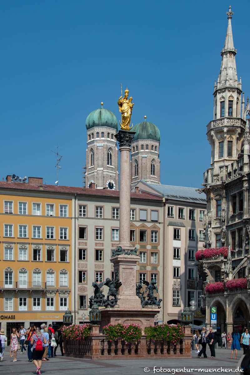 Mariensäule – Denkmal/Kunstwerk in München