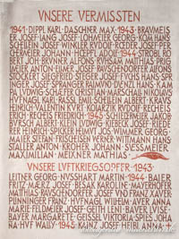  - Kriegergedenktafel - St. Pius