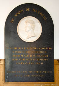 Gedenktafel für Simon Haeberl