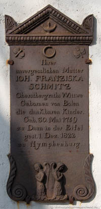 Gedenktafel – Foto aus München