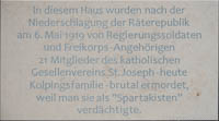  - Ermordung von 21 Mitgliedern des Gesellenverein St.-Josef