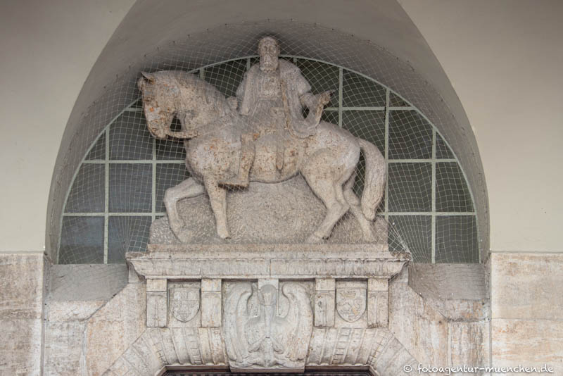 Reiterfigur Ludwig der Reiche