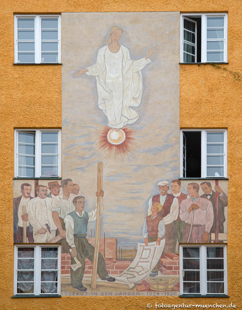 Erbauung der Borstei