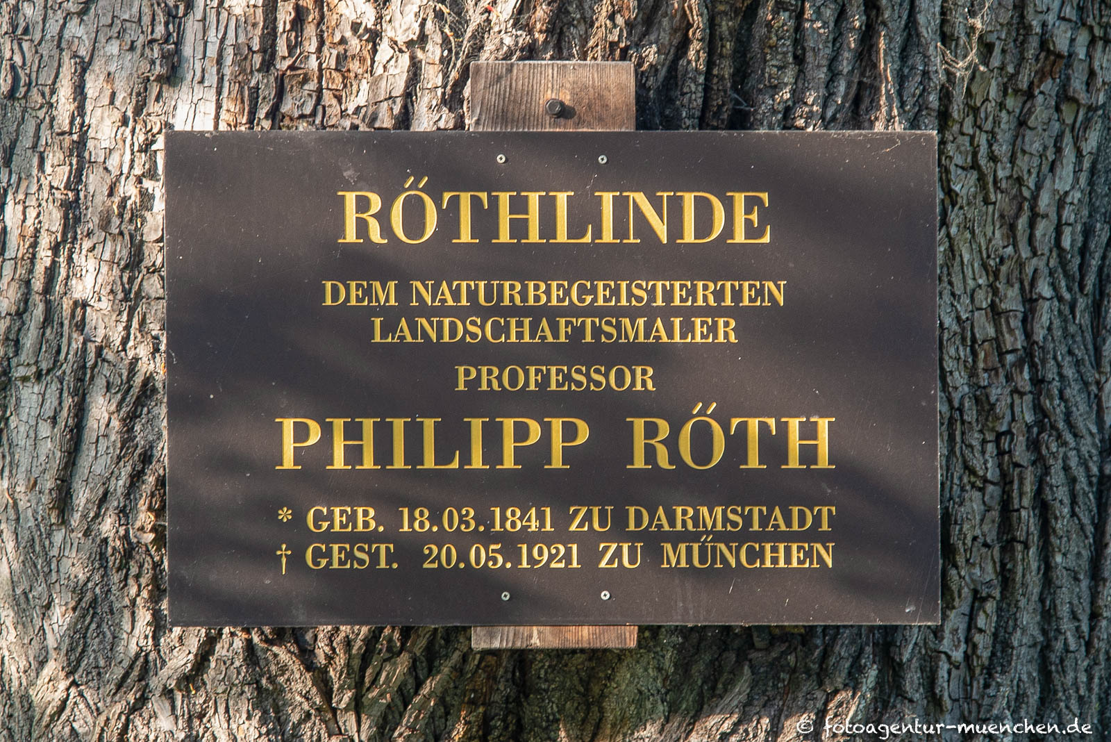Röthlinde - Gedenktafel