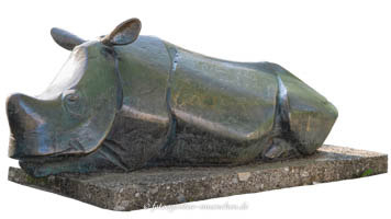 Gerhard Willhalm – Junges Nashorn