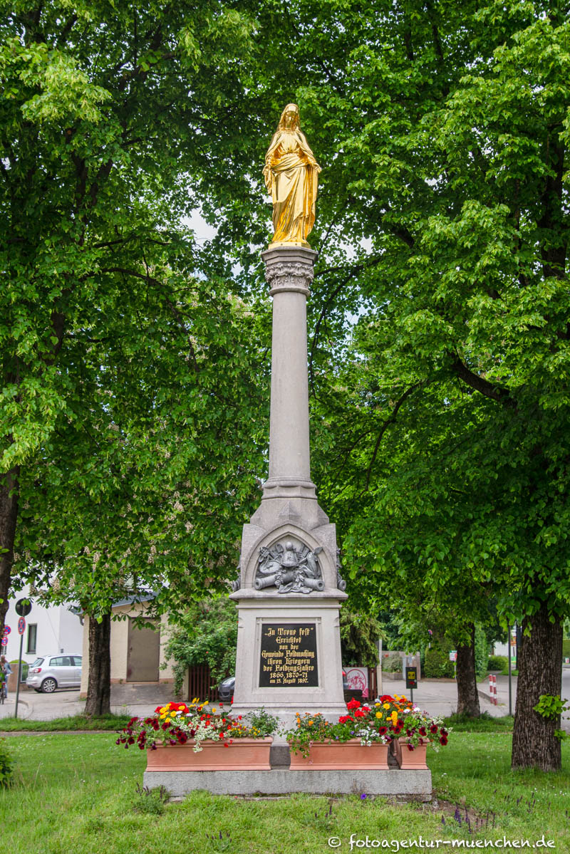 Kriegerdenkmal - Mariensäule – Denkmal/Kunstwerk in München