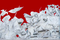 Gerhard Willhalm – Siegestor - Relief - Kampfszene