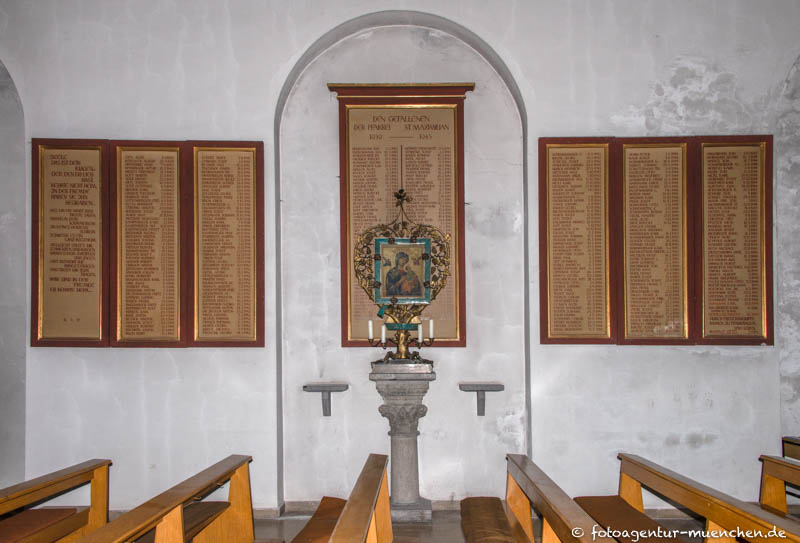 Kriegerdenkmal - 1. WK - St. Maximilian – Denkmal/Kunstwerk in München