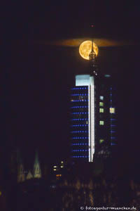 Blutmond über München – Foto aus München