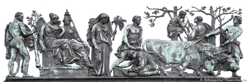 Förderung von Justiz und Ackerbau – Denkmal/Kunstwerk in München