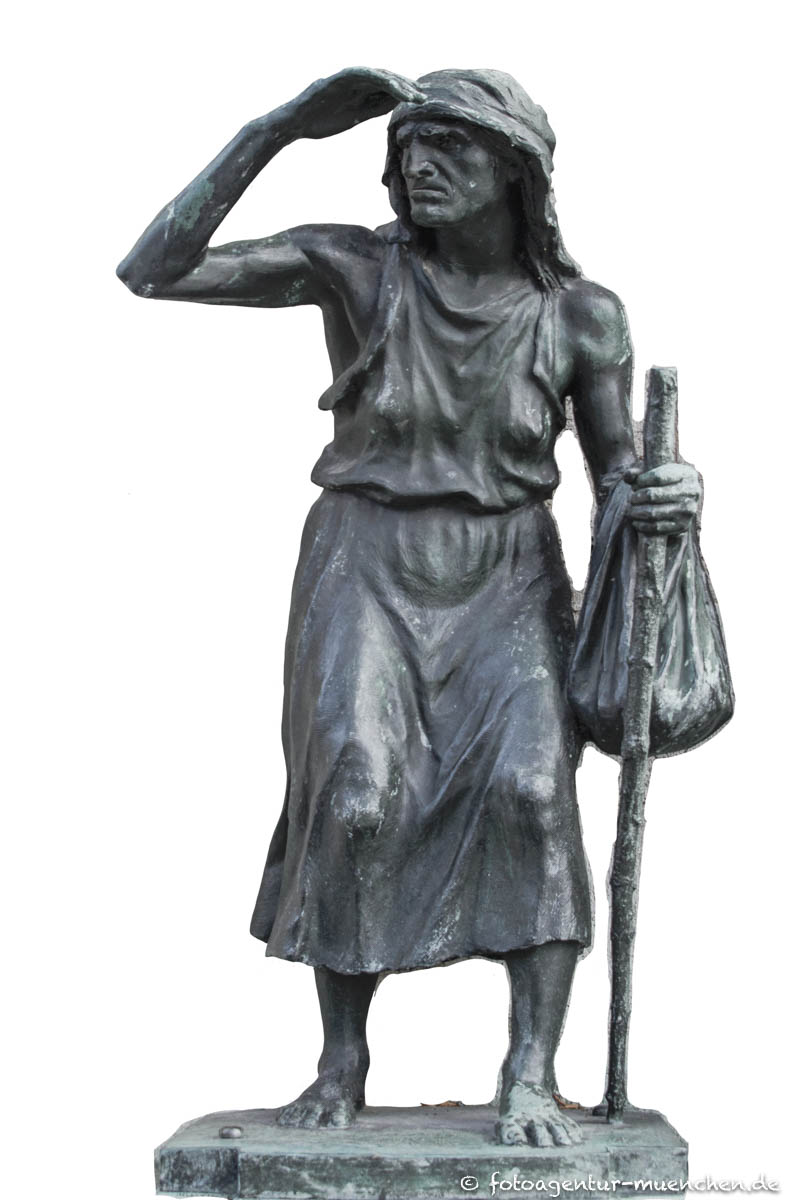 Wurzelweib – Denkmal/Kunstwerk in München