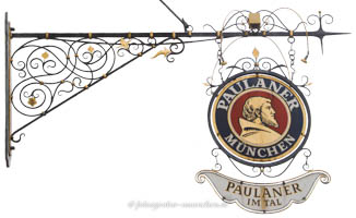 Nasenschild - Paulaner im Tal