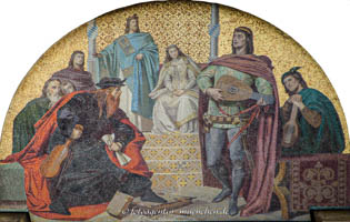 Gründung des Kloster Ettal 