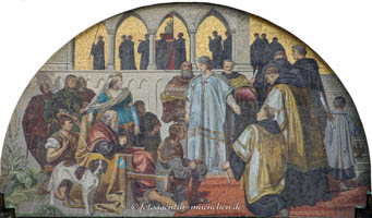 Gerhard Willhalm – Gründung des Kloster Ettal