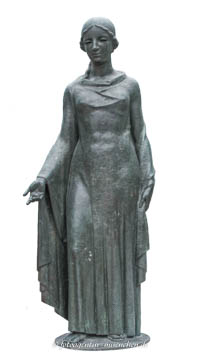Kroher Karl - Die Trauernden - Mädchen