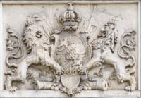 Dennerlein Thomas - Staatswappen an der Maxburg