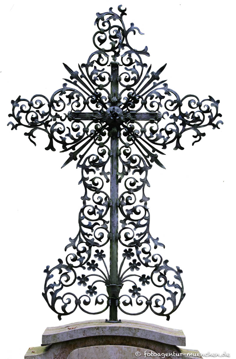 Grabkreuz - Waldfriedhof