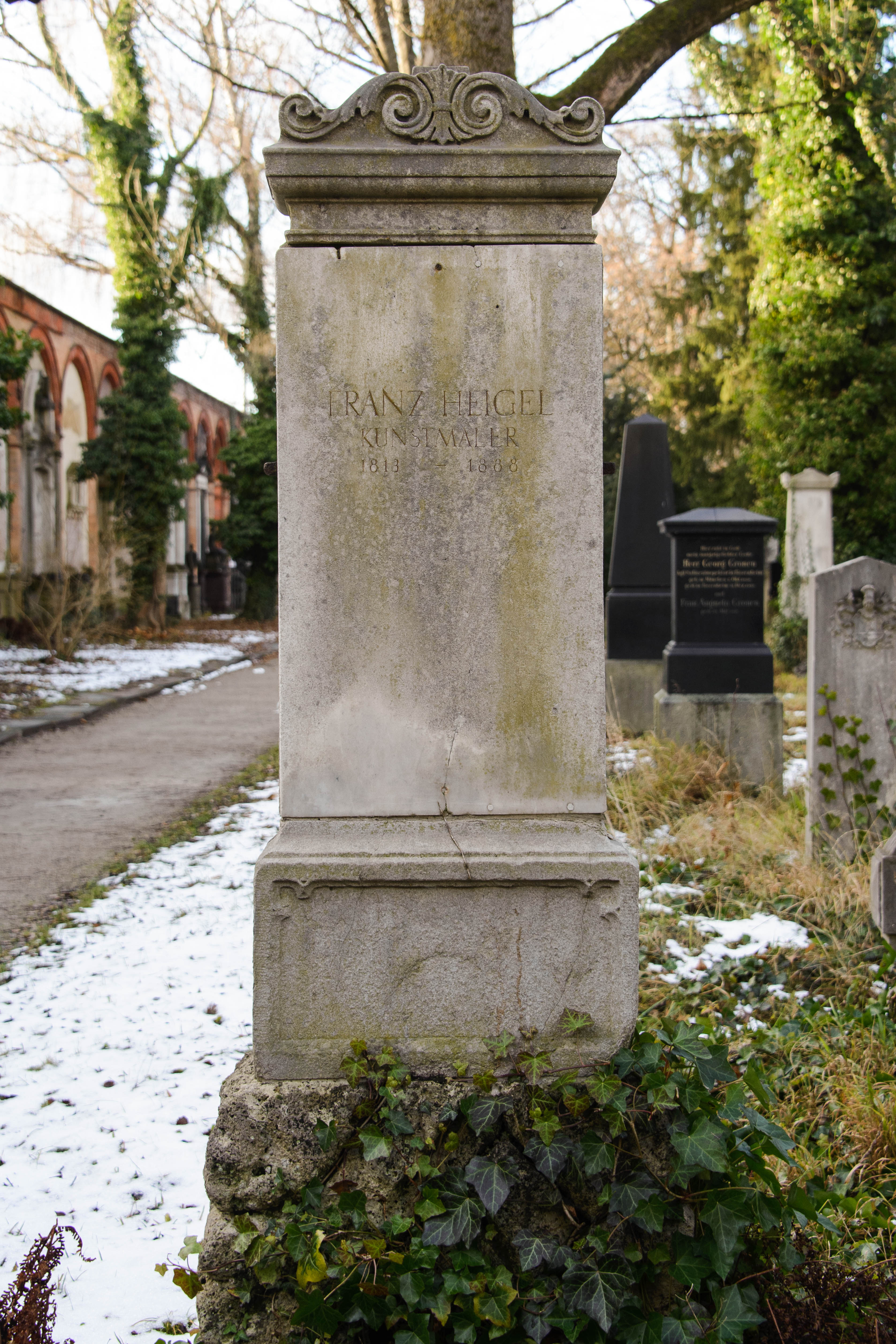 Grab - Franz Napoleon Heigel