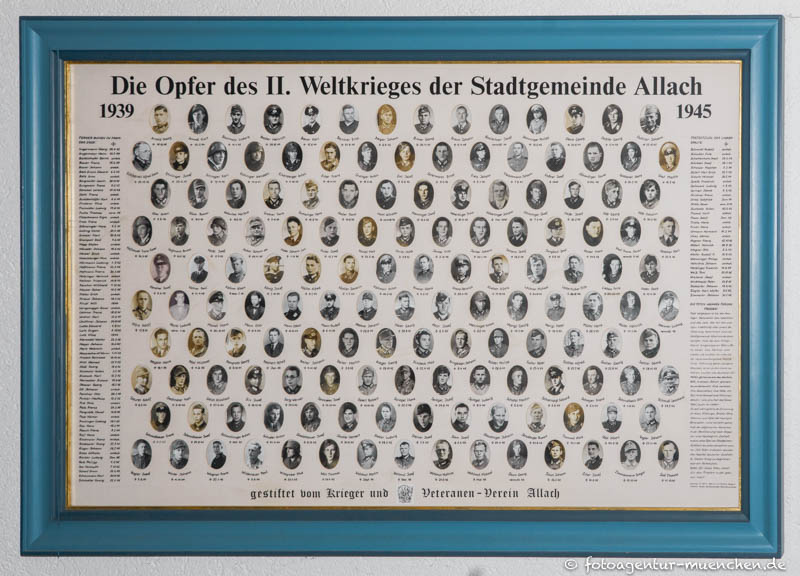 Kriegergedenktafel Allach – Denkmal/Kunstwerk in München