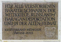 Gerhard Willhalm – Vertrieben-Denkmal in Untermenzing