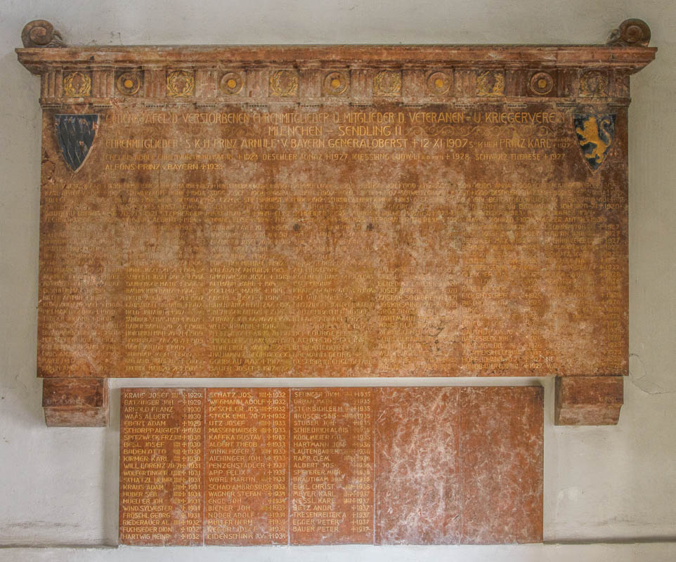 Kriegerdenkmal – Denkmal/Kunstwerk in München
