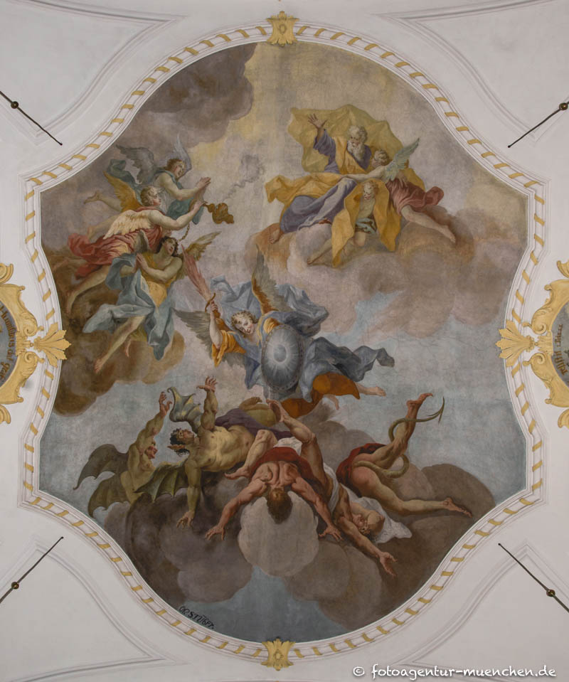 Höllensturz - St. Michael Perlach – Denkmal/Kunstwerk in München