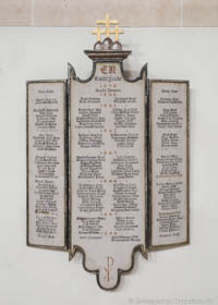 Kriegergedenktafel - Christuskirche