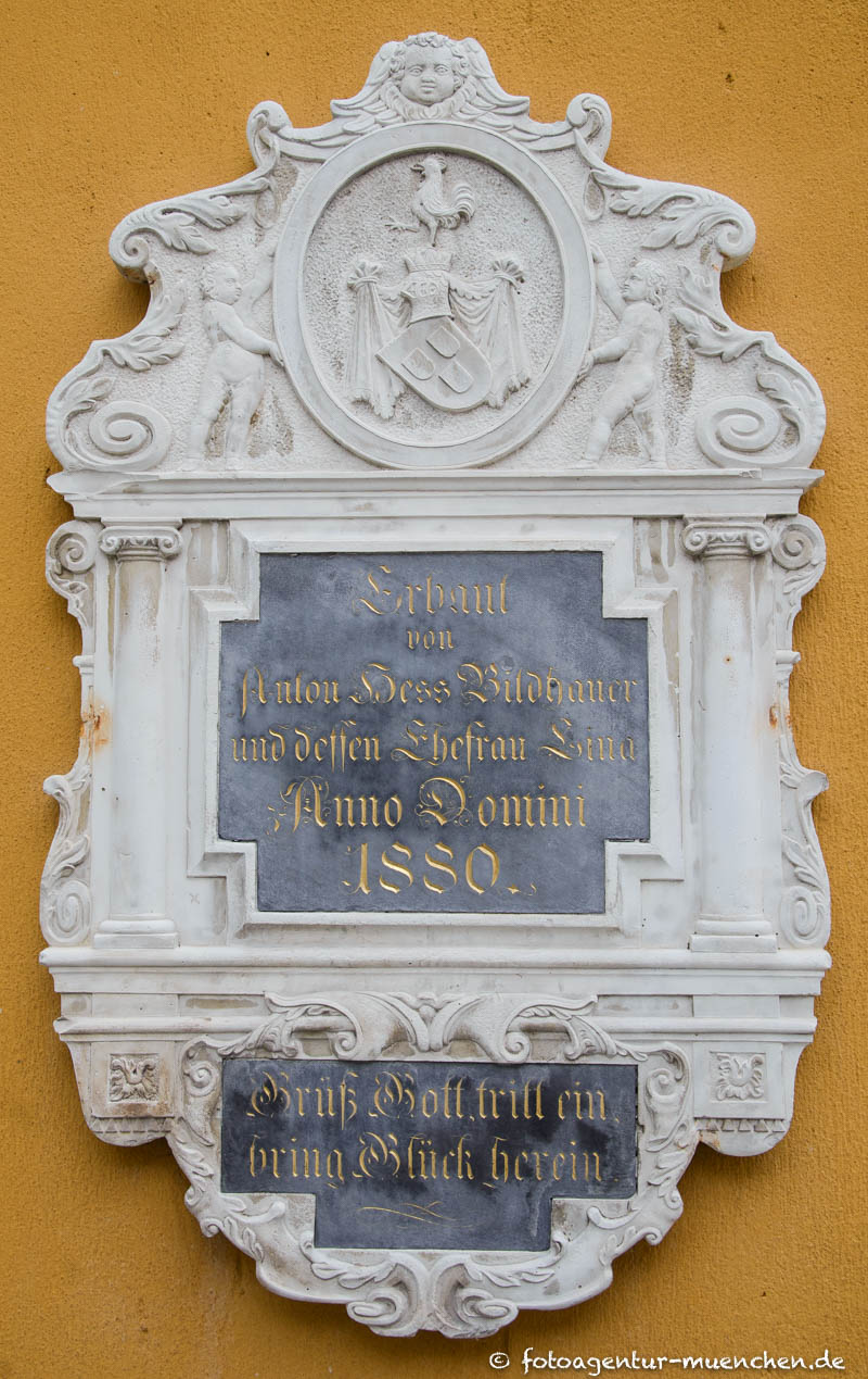 Gedenktafel - Wohnhaus Anton Hess – Denkmal/Kunstwerk in München