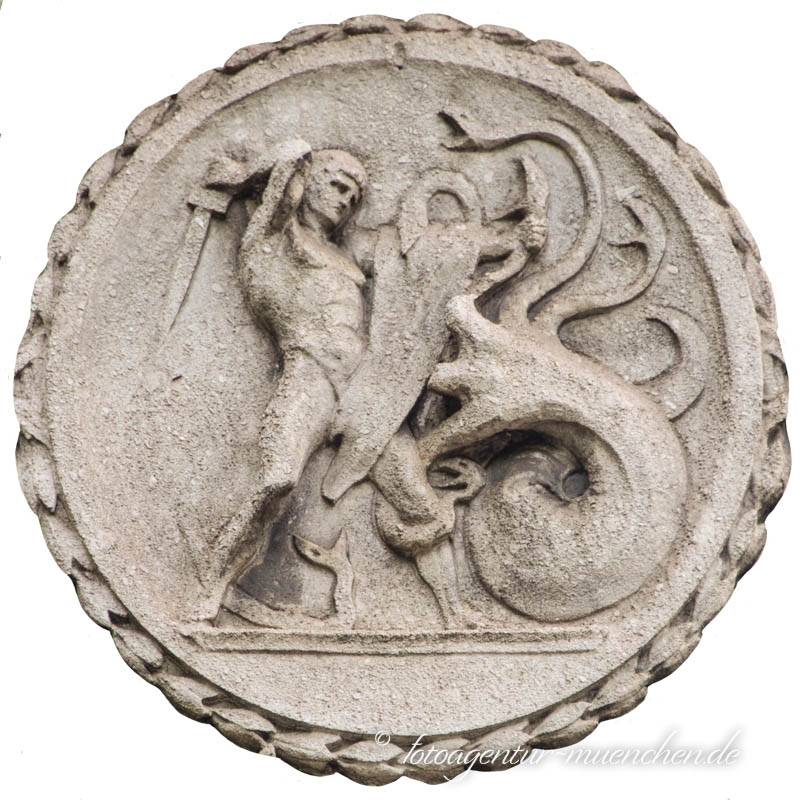 Friedensengel - Tötung der neunköpfigen Hydra