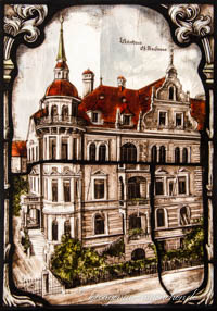 Gerhard Willhalm – Glasfenster - Wohnhaus C. Kaufmann