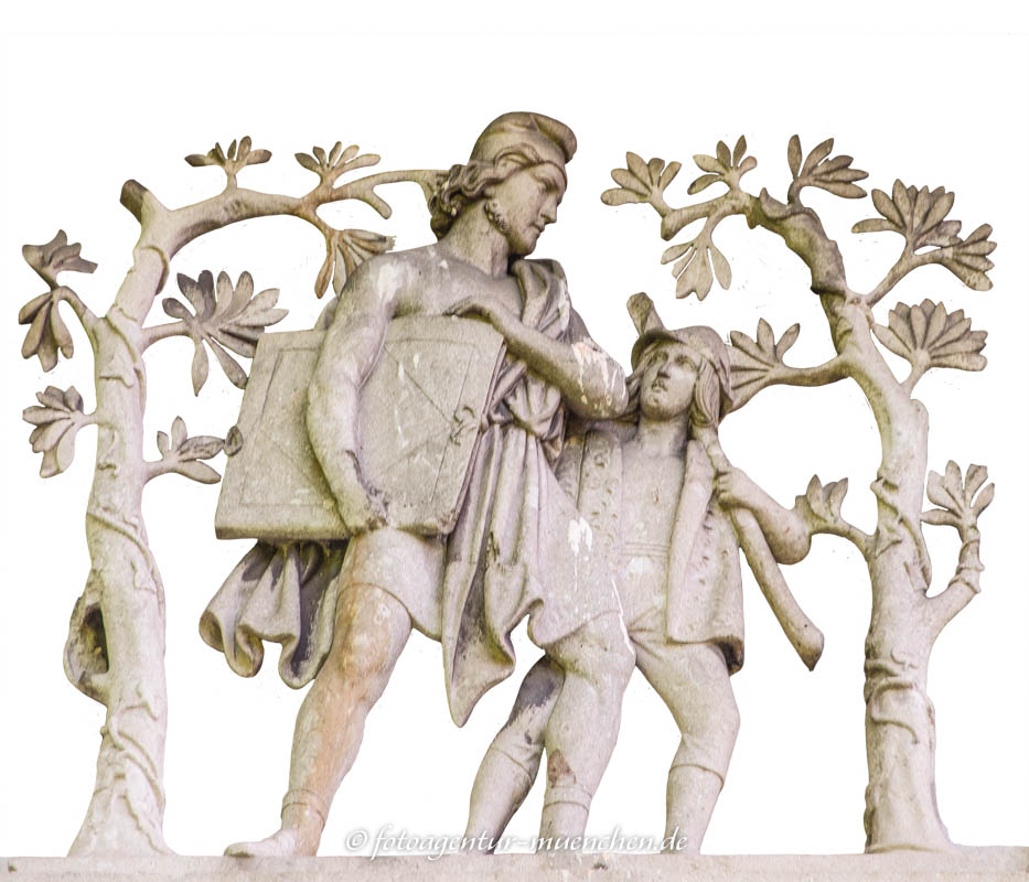 Landschaftsmalerei – Denkmal/Kunstwerk in München