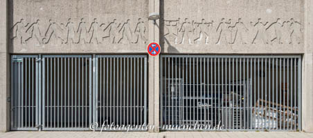 Berthold Joachim - Reliefs am Stadion des TSV 1860 München