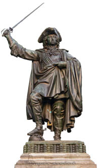 Brugger Friedrich - Bronzestandbild für Kurfürst Maximilian II. Emanuel
